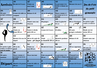 Jeux de l oie sportif2